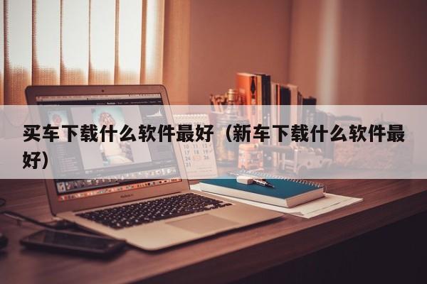 买车下载什么软件最好（新车下载什么软件最好）