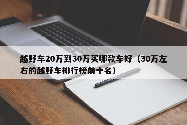 越野车20万到30万买哪款车好（30万左右的越野车排行榜前十名）