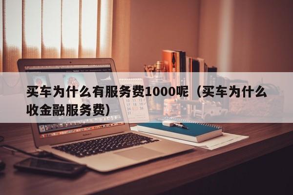 买车为什么有服务费1000呢（买车为什么收金融服务费）