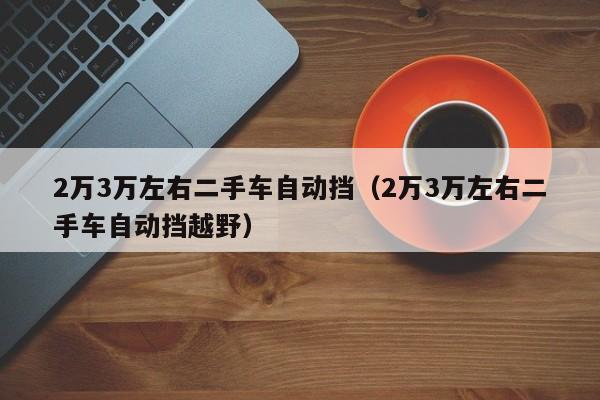 2万3万左右二手车自动挡（2万3万左右二手车自动挡越野）