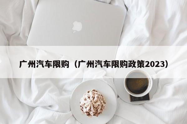 广州汽车限购（广州汽车限购政策2023）